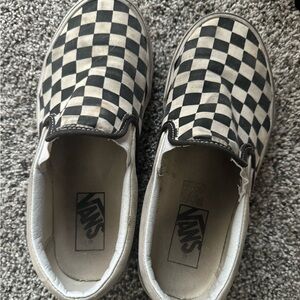 Well worn Vans